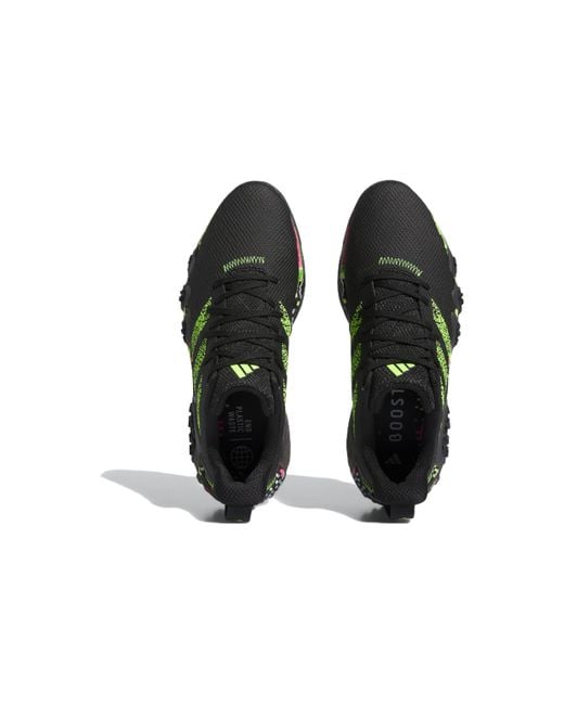 Adidas Brown Codechaos 22 Glitch Boost Lucid Lemon' for men