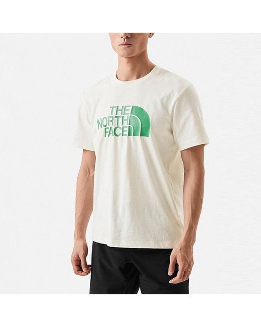 The North Face White Ss23 Logo T-Shirt for men