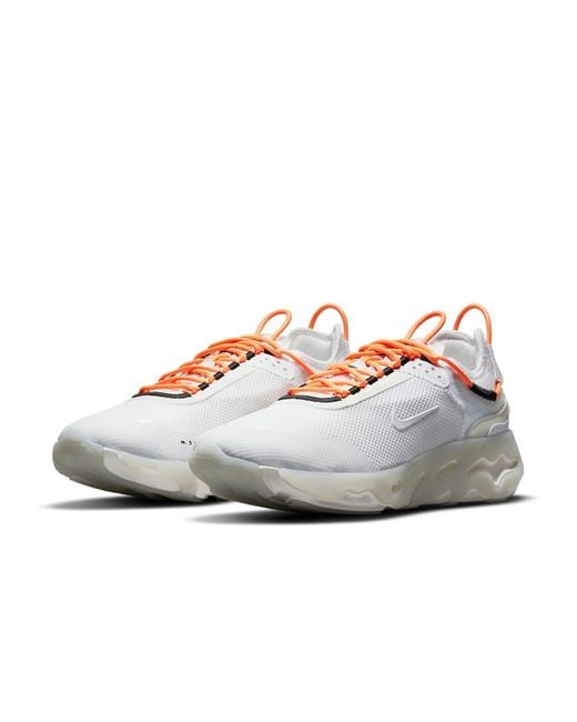 Nike Gray React Live Shoes for men