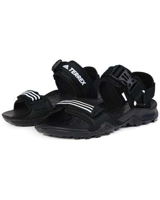 Adidas Black Terrex Cyprex Ultra 2 Dlx Sandal for men