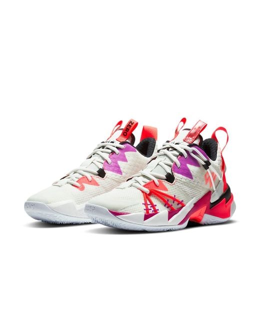 Nike White Why Not Zer0.3 Se Pf 'Flash Crimson' for men