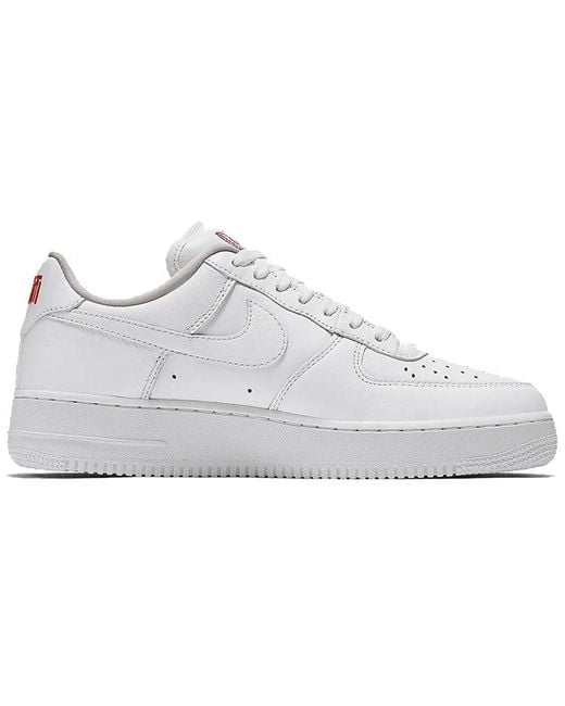 Nike White Air Force 1 Low Qs 'Nai-Ke for men