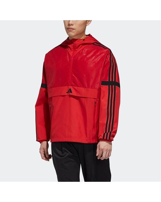 Adidas Red Ub Anarok Pullover for men