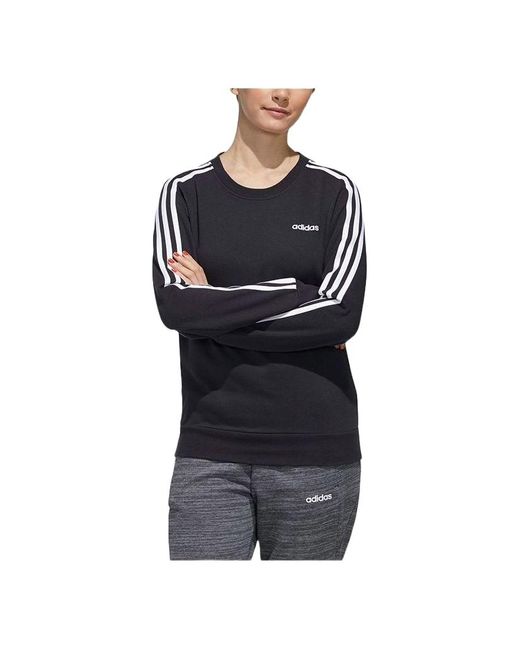 Adidas Blue (Wmns) Essentials 3-Stripes Sweatshirt