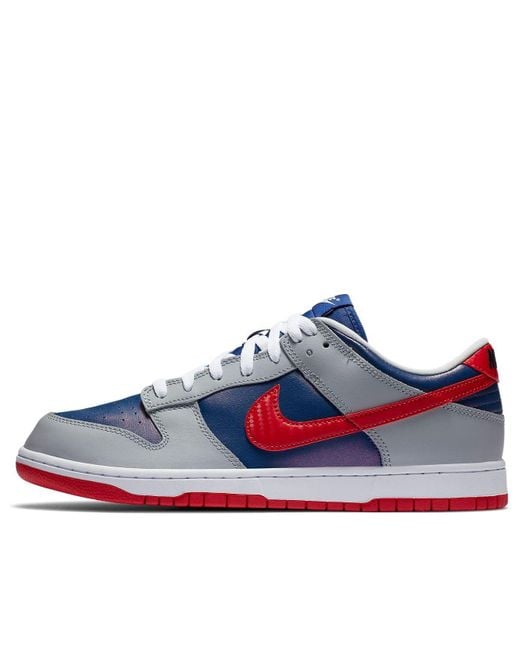 Nike Blue Dunk Low "samba" Shoes for men