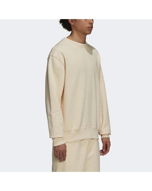Adidas Adida Origina X Pharre Wiia Baic Crewneck White