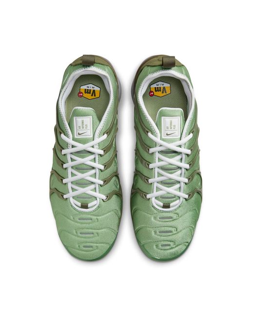 Nike Green Air Vapormax Plus 'Oil' for men