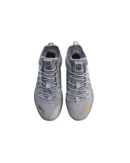 Li-ning Blue Sonic 7 Mid-Top for men