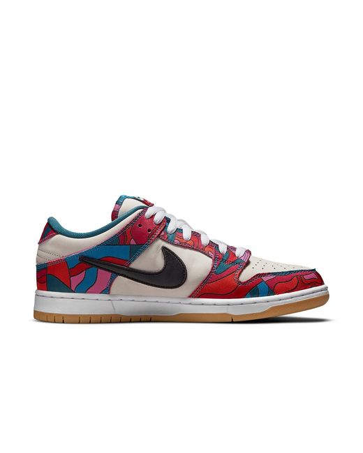 Nike Blue X Parra Sb Dunk Low Pro 'Abstract Art' for men