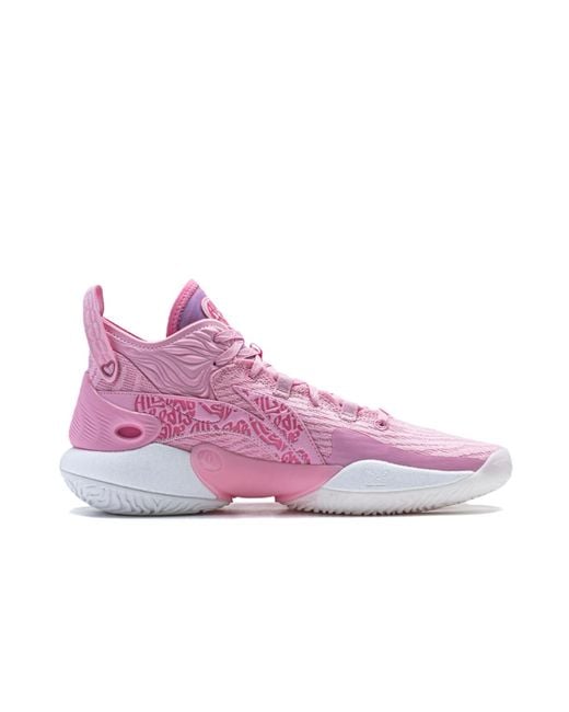 Li-ning Purple Yushuai 18 'Valentine's Day' for men