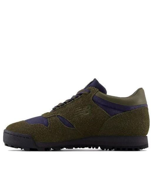 New Balance Black Rainier Low 'Dark Moss' for men