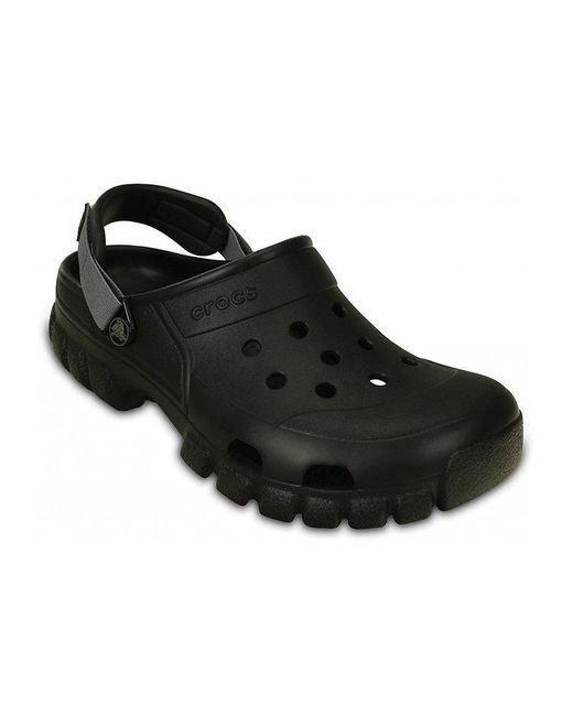 CROCSTM Black Cozy Non-Slip Sports Sandals