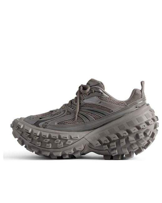 Balenciaga Gray Bouncer Sneakers Mesh And Nylon' for men