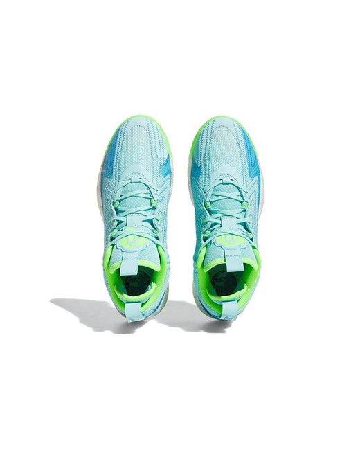 Adidas Blue D Rose Son Of Chi 2 Shoes 'Aqua Solar' for men
