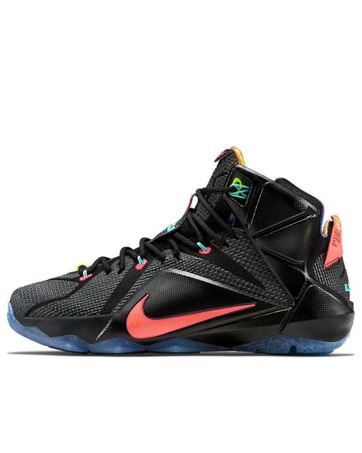 Nike Black Lebron 12 Ep Data James for men