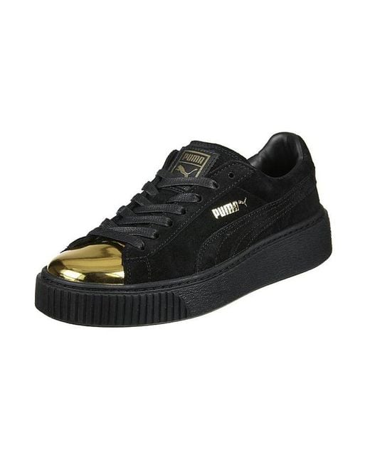 PUMA Blue (Wmns) Suede Platform