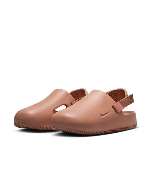 Nike Pink (Wmns) Calm Mules 'Terra Blush'