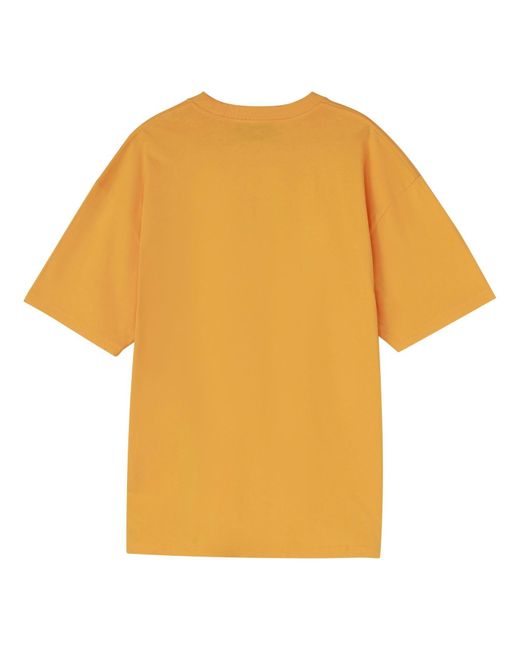 Drew House Yellow Ssense Exclusive Floral T-Shirt 'Golden' for men