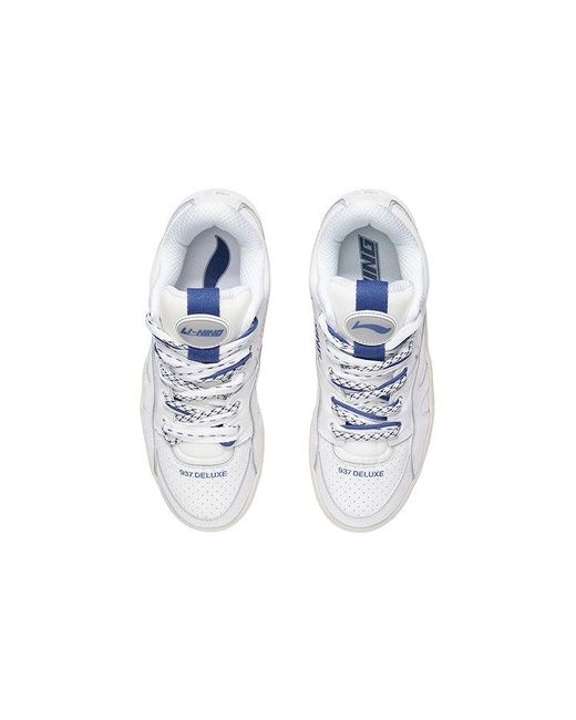 Li-ning White 937 Deluxe Low for men