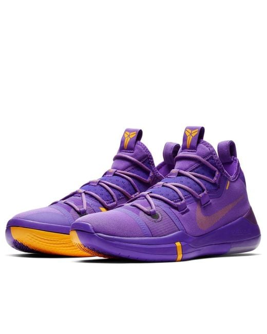 Nike Purple Kobe A.D. 2018 'Lakers Away' for men