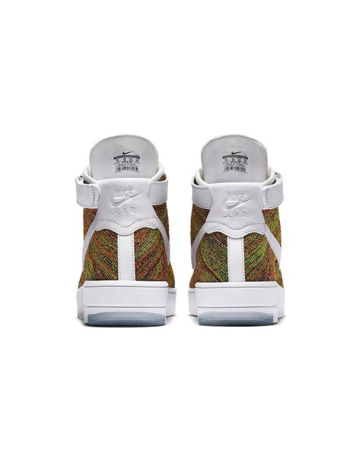 Nike Brown Air Force 1 Ultra Flyknit 'Multi-Color' for men