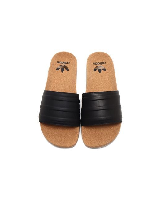 Adidas Blue Originals Adilette Cork' for men