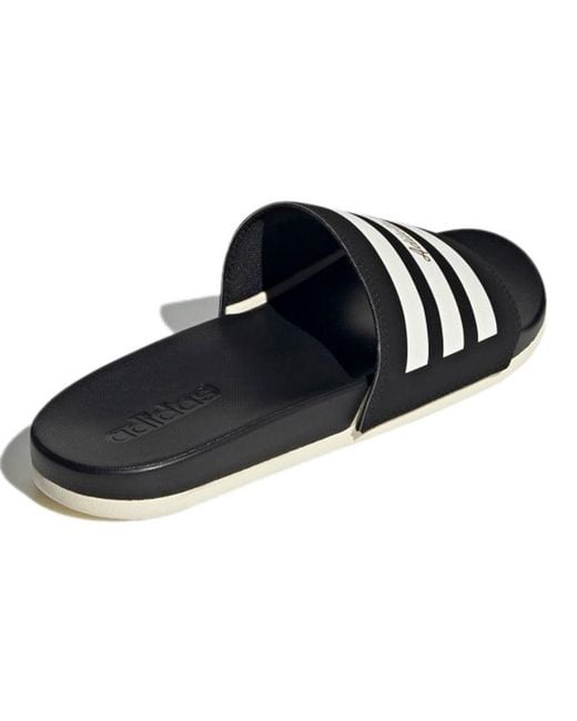 Adidas Black Adilette Comfort Slide