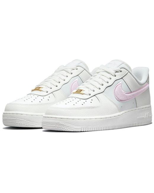 Nike Air Force 1 '0 'chenille Swoosh' in White | Lyst