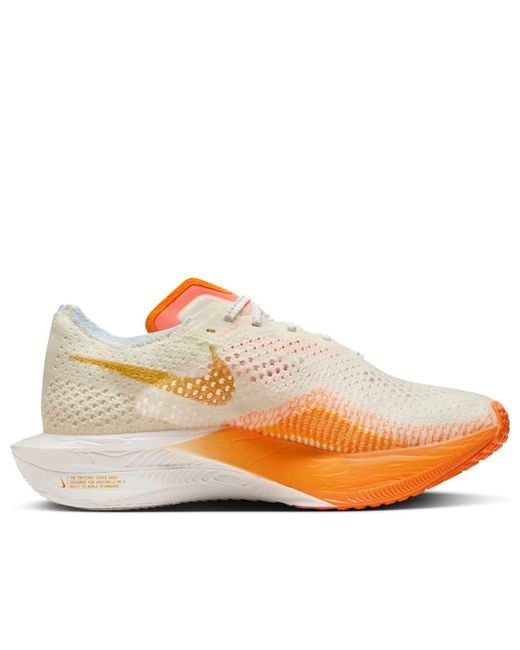 Nike White Vaporfly 3 Road Racing Shoes