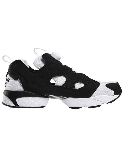 Reebok Blue Instapump Fury Og Hollow Out Splicing Shoes/Sneakers for men