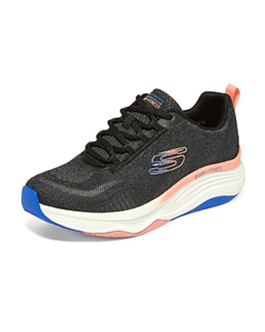 Skechers Black (Wmns) Relaxed Fit: D'Lux Fitness