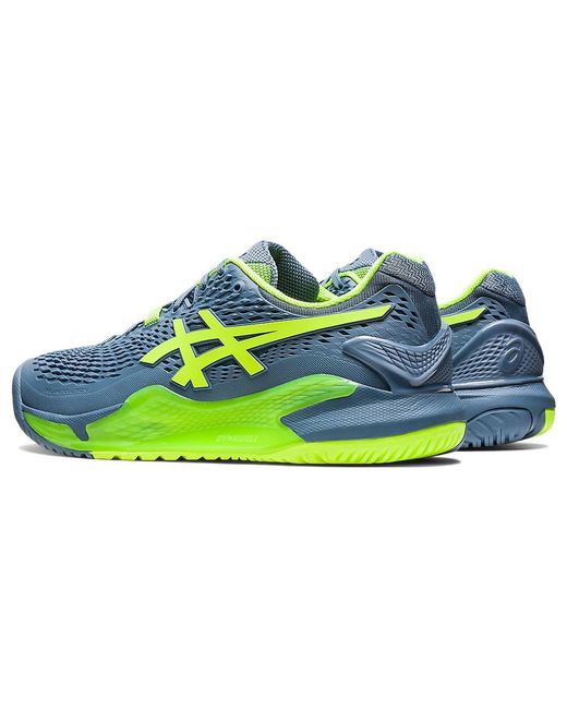 Asics Blue Gel-Resolution 9 Oc 'Steel' for men