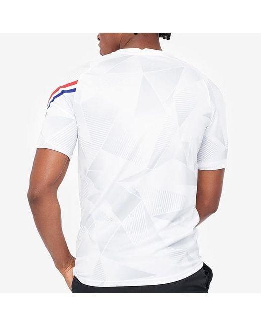 Nike Blue Netherlands National Team 20/21 Pre Match Jersey for men