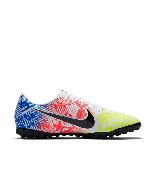 Nike Blue Neymar Jr. X Mercurial Vapor 13 Academy Tf 'Jogo Prismatico' for men