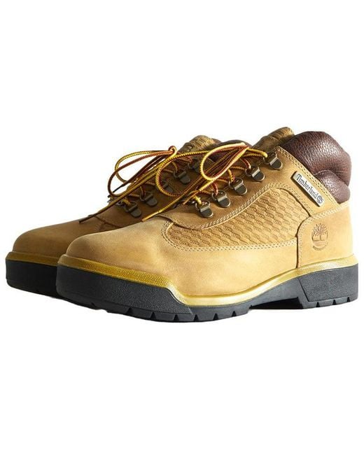 Timberland Brown X Kith Field Boots 'Leather Wheat' for men
