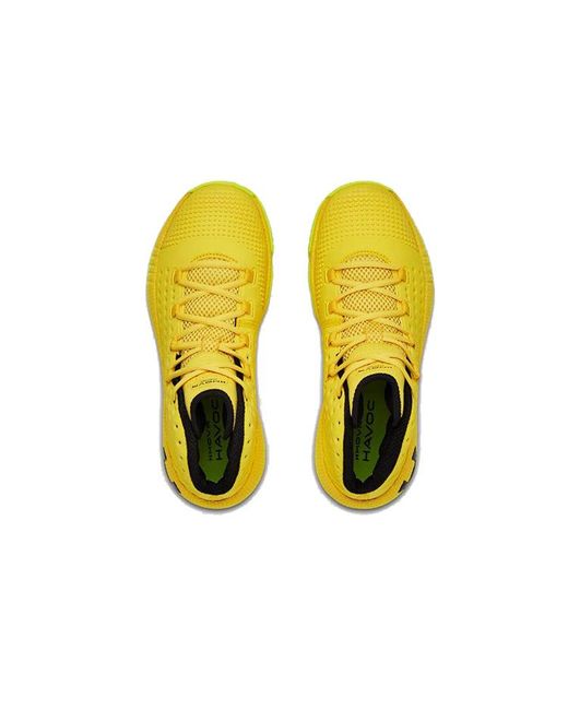 Under Armour Yellow Hovr Havoc 2 'Taxi' for men