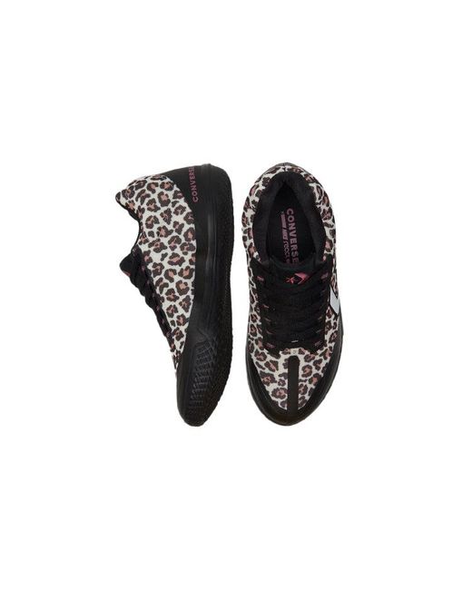 Converse Black All Star Bb Evo 'Leopard' for men
