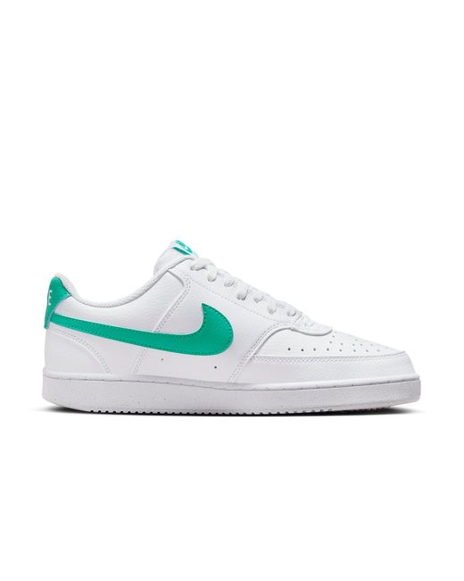 Nike White Court Vision Low Next Nature Clear Jade' for men