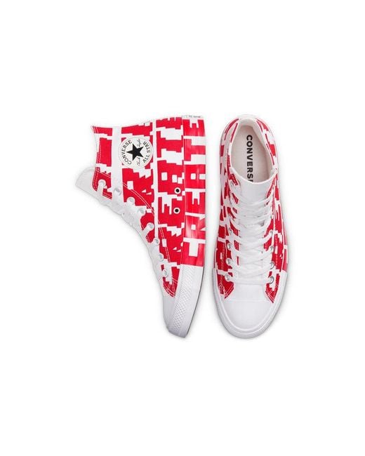Converse Red Chuck Taylor All Star for men