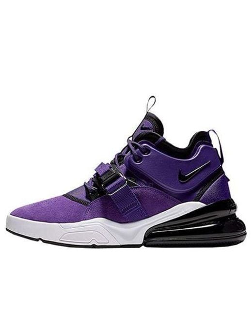 Nike Blue Air Force 270 Qs 'Court' for men