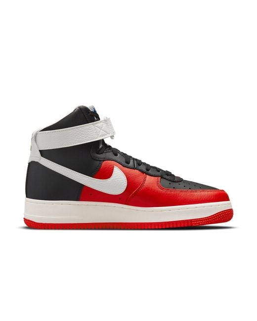 Nike Red X Nba Air Force 1 High '07 Lv8 '75Th Anniversary for men