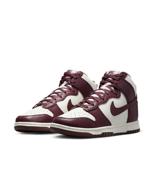 Nike Brown (Wmns) Dunk High 'Burgundy Crush'