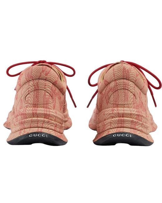 Gucci Pink Run Sneaker Hibiscus Monogram' for men