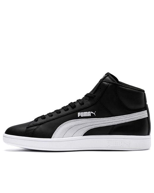 PUMA Black Smash V2 Mid L for men
