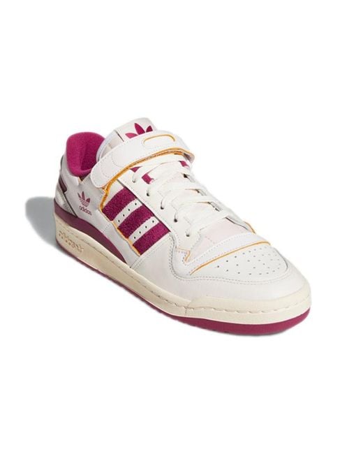 Adidas Pink Originals Forum 84 Low Power Berry Sneaker for men