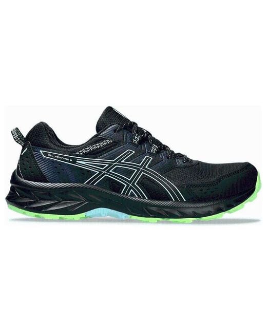Asics Black Gel-Venture 9 Illuminate Mint' for men