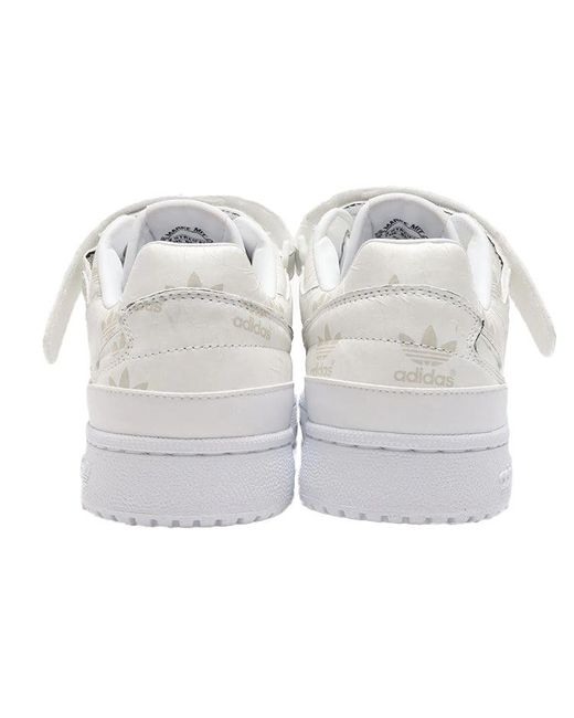 Adidas White X Atmos Forum Low 'Unveil' for men