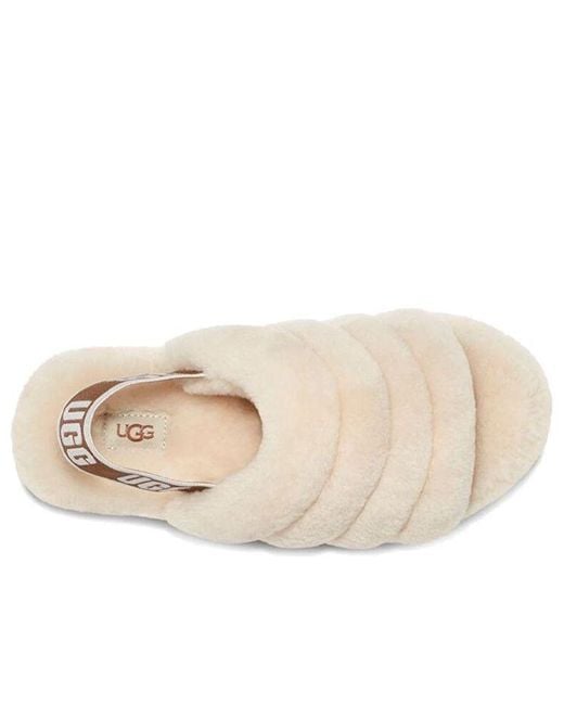 Ugg (Wmns) Fluff Yeah Slide 'Natural'
