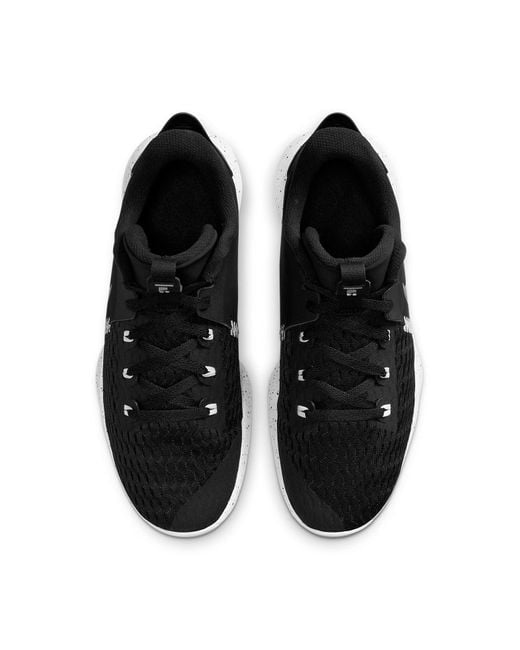 Nike Black Lebron Witness 5 Ep Metallic' for men