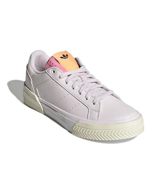 Adidas White (Wmns) Originals Court Tourino 'Almost'